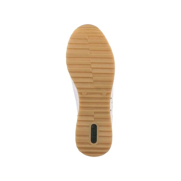 Remonte Women's shoes | Style R2536 Casual Lace-up with zip - White Combination | Free Delivery