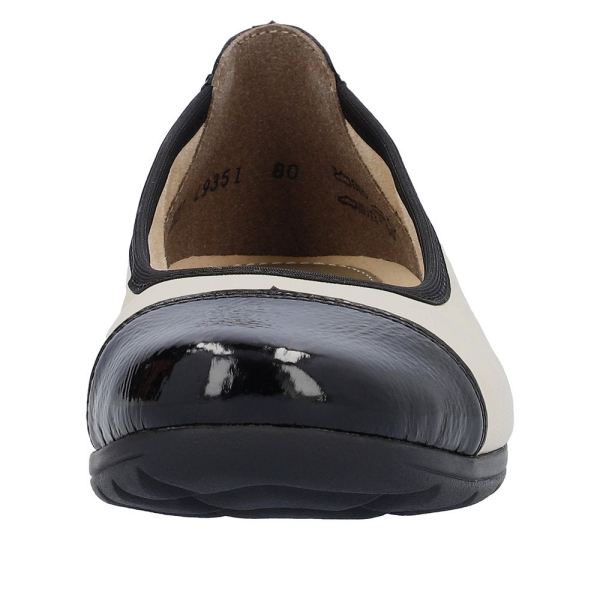Rieker Women's shoes | Style L9351 Dress Ballerina - Black | Free Delivery