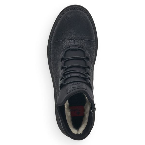 Rieker Synthetic leather Women's short boots| Y3163 Ankle Boots - Black | Free Delivery