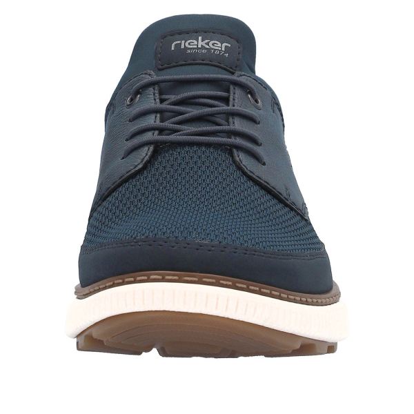 Rieker Men's shoes | Style B3354 Athletic Slip-on - Blue | Free Delivery