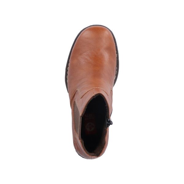Rieker Synthetic Material Women's short boots| Y4151 Ankle Boots - Brown | Free Delivery