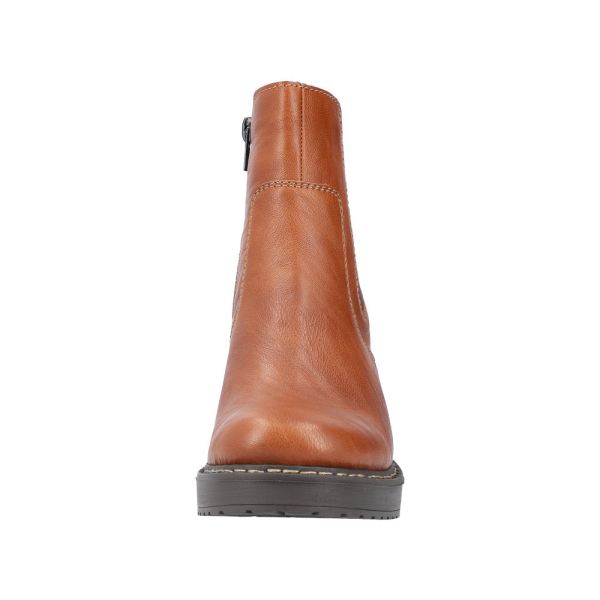 Rieker Synthetic Material Women's short boots| Y4151 Ankle Boots - Brown | Free Delivery
