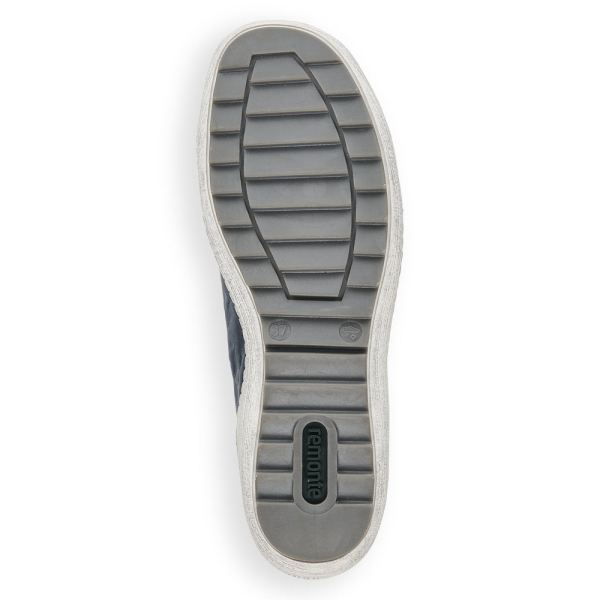 Remonte Women's shoes | Style R1427 Casual Lace-up with zip - Blue | Free Delivery