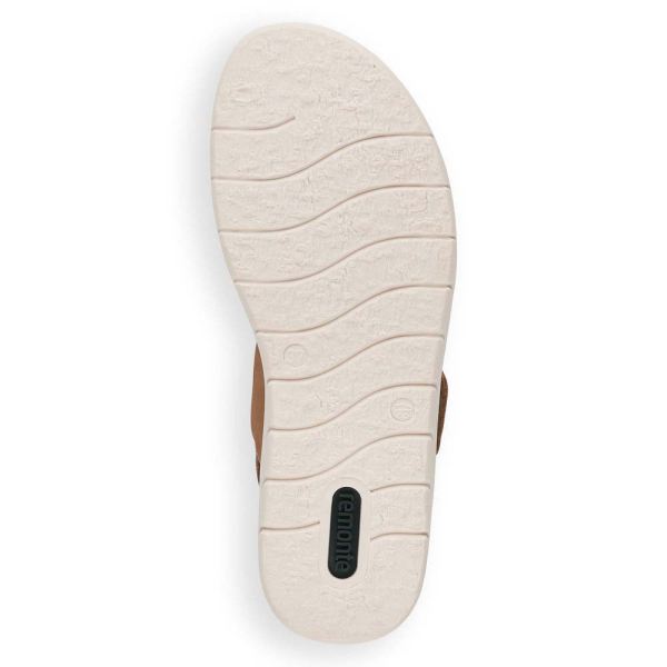 Remonte Women's sandals | Style D2067 Casual Sandal - Beige | Free Delivery