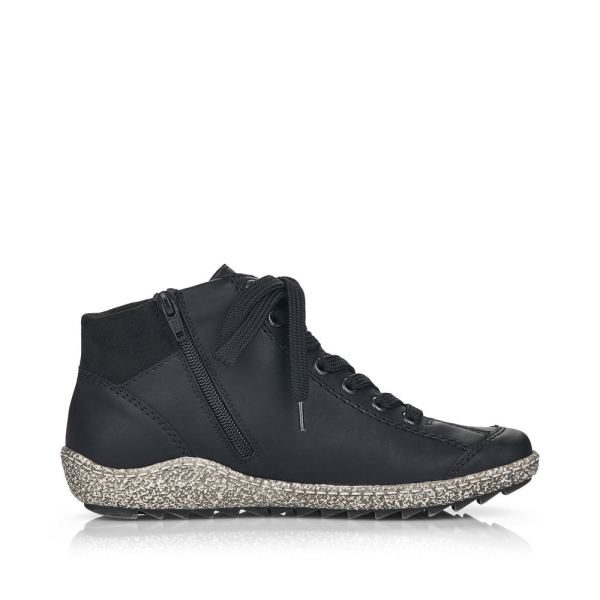 Rieker Synthetic Material Women's short boots | L7543 Ankle Boots - Black | Free Delivery