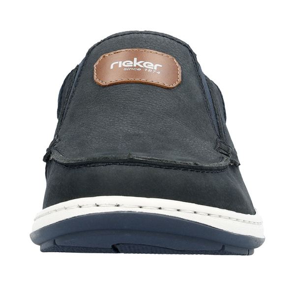 Rieker Men's shoes | Style 17368 Casual Slip-on - Blue | Free Delivery