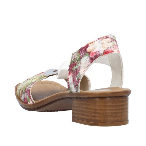 Rieker Women's sandals | Style 62662 Dress Sandal - Multi | Free Delivery