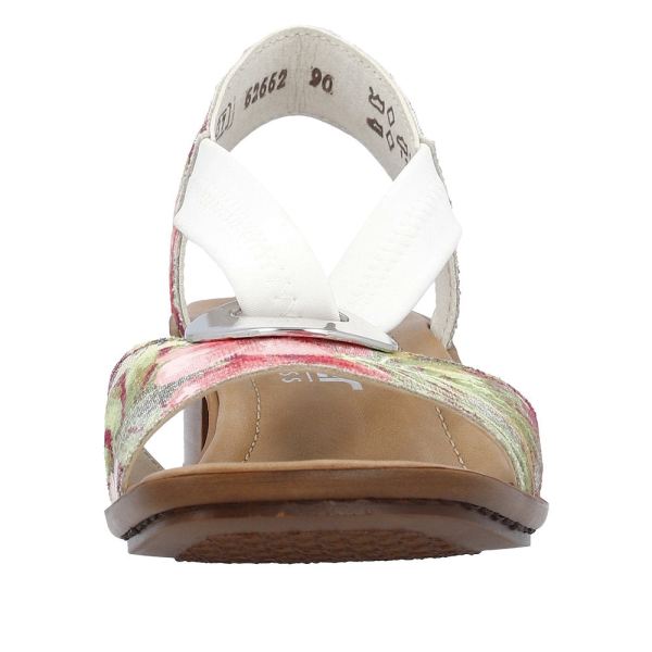 Rieker Women's sandals | Style 62662 Dress Sandal - Multi | Free Delivery