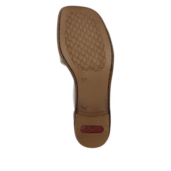 Rieker Women's sandals | Style 62662 Dress Sandal - Multi | Free Delivery