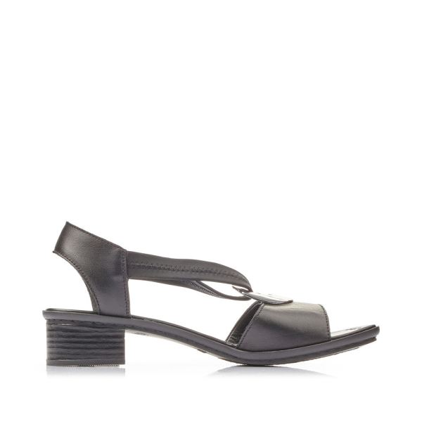 Rieker Women's sandals | Style 62662 Dress Sandal - Black | Free Delivery