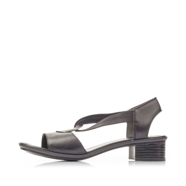 Rieker Women's sandals | Style 62662 Dress Sandal - Black | Free Delivery
