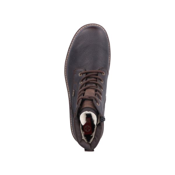 Rieker Leather Men's Boots| 38842 Ankle Boots - Brown | Free Delivery