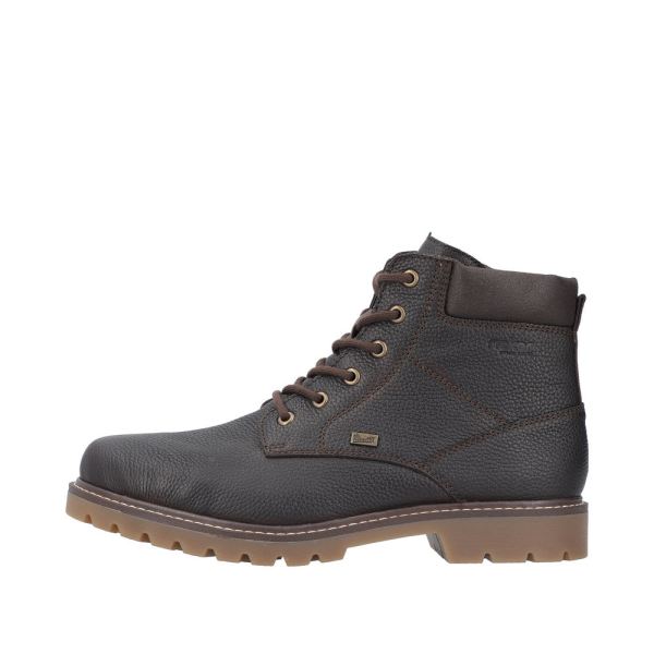 Rieker Leather Men's Boots| 38842 Ankle Boots - Brown | Free Delivery