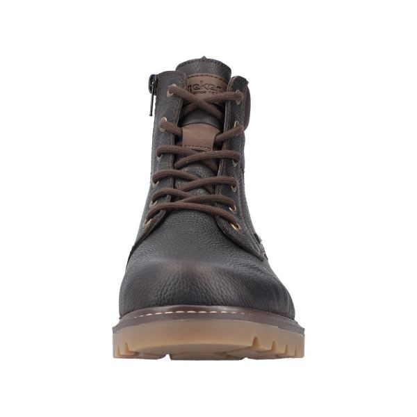 Rieker Leather Men's Boots| 38842 Ankle Boots - Brown | Free Delivery