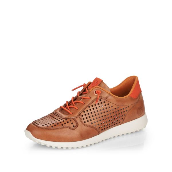Remonte Women's shoes | Style D3103 Casual Lace-up - Brown Combination | Free Delivery