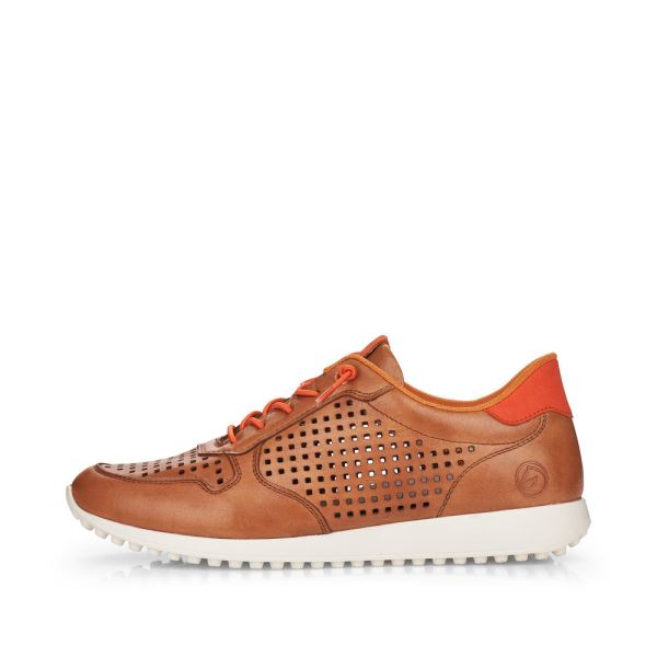 Remonte Women's shoes | Style D3103 Casual Lace-up - Brown Combination | Free Delivery