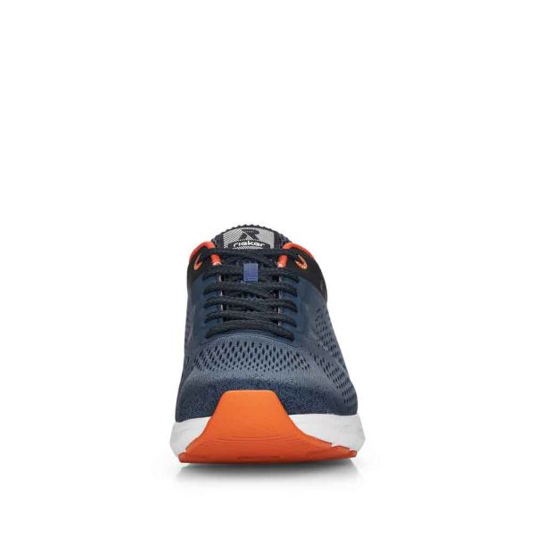 Rieker EVOLUTION Men's shoes | Style 07806 Athletic Lace-up - Blue | Free Delivery