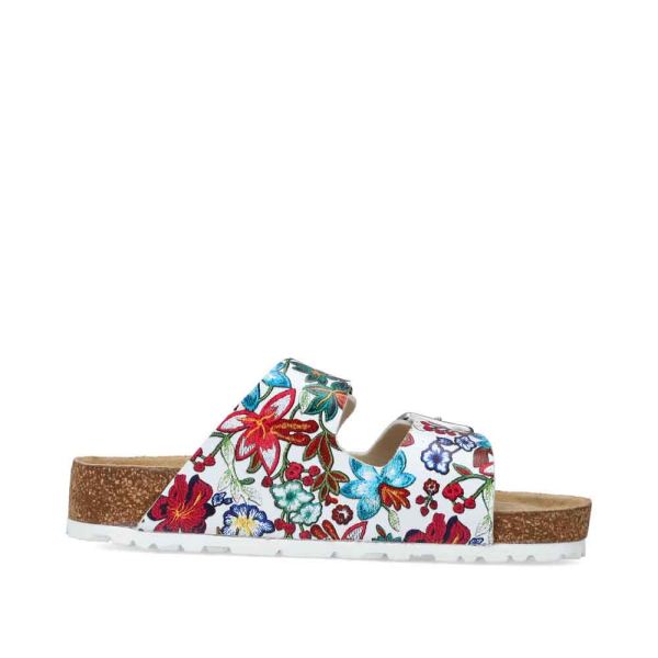 Rieker Women's sandals | Style 69384 Casual Mule - Multi | Free Delivery