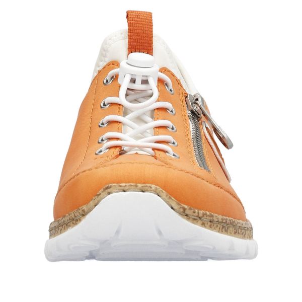 Rieker Women's shoes | Style N4263 Athletic Slip-on - Orange | Free Delivery