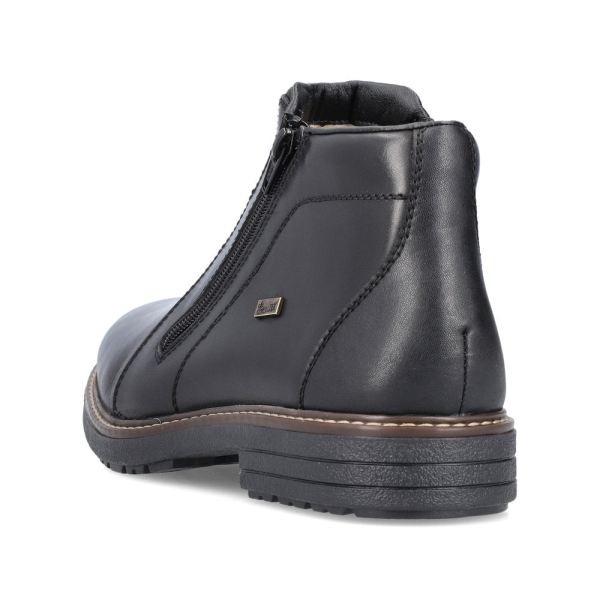 Rieker Leather Men's boots| 33160 Ankle Boots - Black | Free Delivery