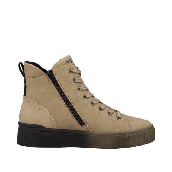 Rieker EVOLUTION Leather Women's mid height boots | W0761 Mid-height Boots - Brown | Free Delivery