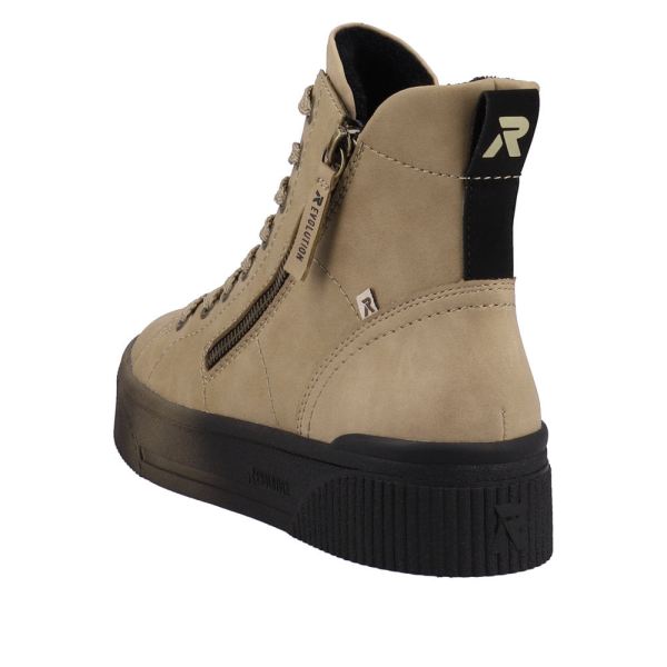 Rieker EVOLUTION Leather Women's mid height boots | W0761 Mid-height Boots - Brown | Free Delivery