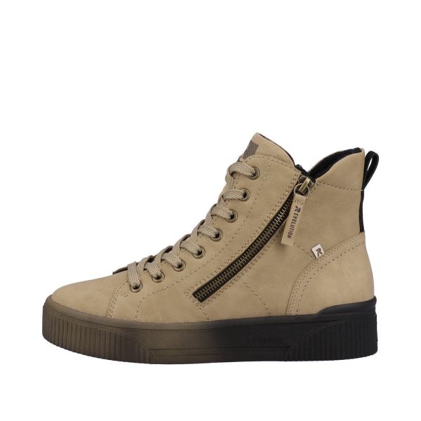 Rieker EVOLUTION Leather Women's mid height boots | W0761 Mid-height Boots - Brown | Free Delivery