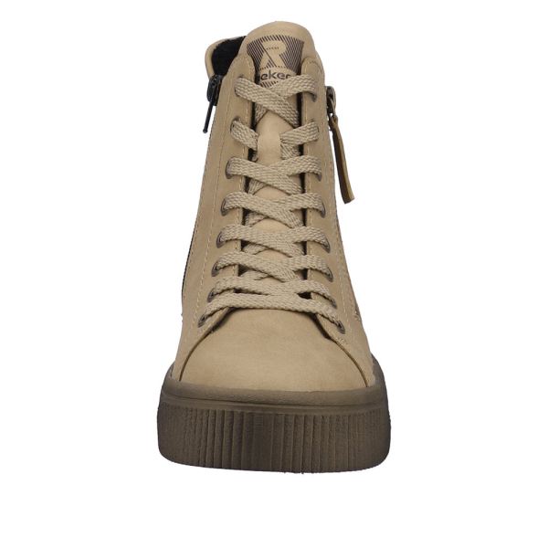 Rieker EVOLUTION Leather Women's mid height boots | W0761 Mid-height Boots - Brown | Free Delivery