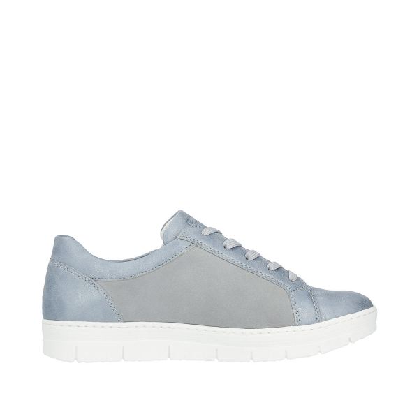 Remonte Women's shoes | Style D5830 Casual Lace-up with zip - Blue Combination | Free Delivery