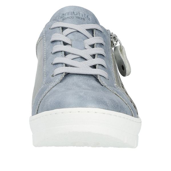 Remonte Women's shoes | Style D5830 Casual Lace-up with zip - Blue Combination | Free Delivery
