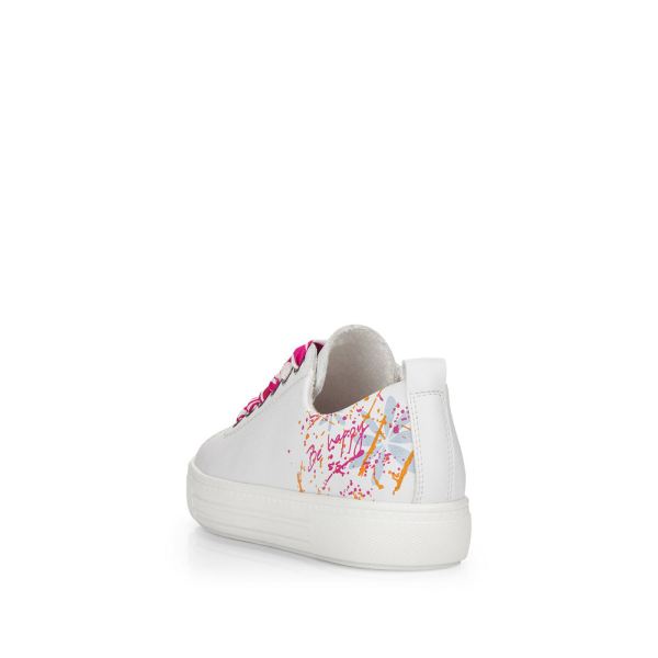 Remonte Women's shoes | Style D0900 Athletic Lace-up - White Combination | Free Delivery