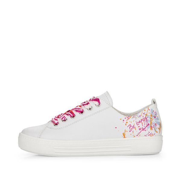 Remonte Women's shoes | Style D0900 Athletic Lace-up - White Combination | Free Delivery