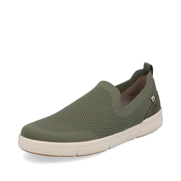 Rieker EVOLUTION Men's shoes | Style 07106 Athletic Slip-on - Green | Free Delivery