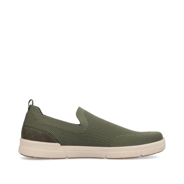 Rieker EVOLUTION Men's shoes | Style 07106 Athletic Slip-on - Green | Free Delivery