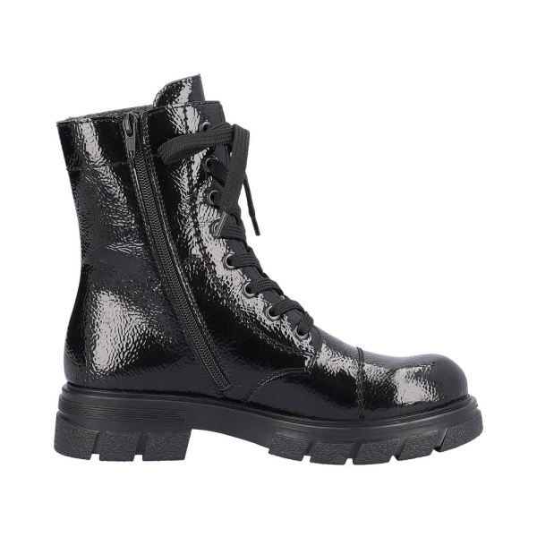 Rieker Synthetic Material Women's short boots| Z9122-00 Ankle Boots - Black | Free Delivery