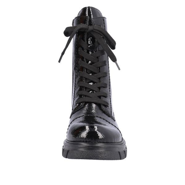 Rieker Synthetic Material Women's short boots| Z9122-00 Ankle Boots - Black | Free Delivery
