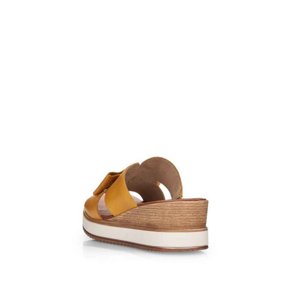 Remonte Women's sandals | Style D6456 Dress Mule - Yellow | Free Delivery
