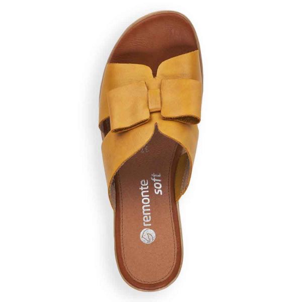 Remonte Women's sandals | Style D6456 Dress Mule - Yellow | Free Delivery