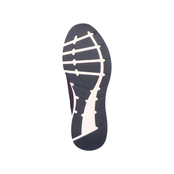 Rieker EVOLUTION Women's shoes | Style 40103 Athletic Lace-up - Red Combination | Free Delivery