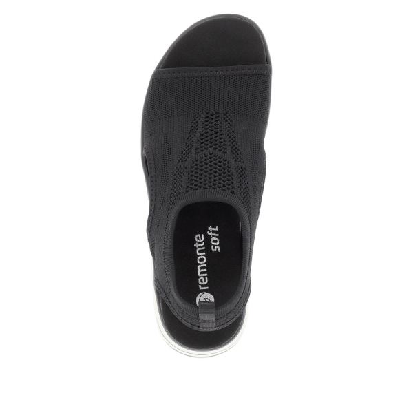 Remonte Women's sandals | Style D1J52 Athletic Sandal - Black | Free Delivery