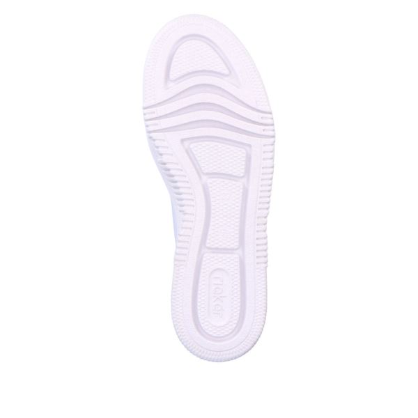 Rieker Women's shoes | Style M1921 Athletic Lace-up with zip - White | Free Delivery