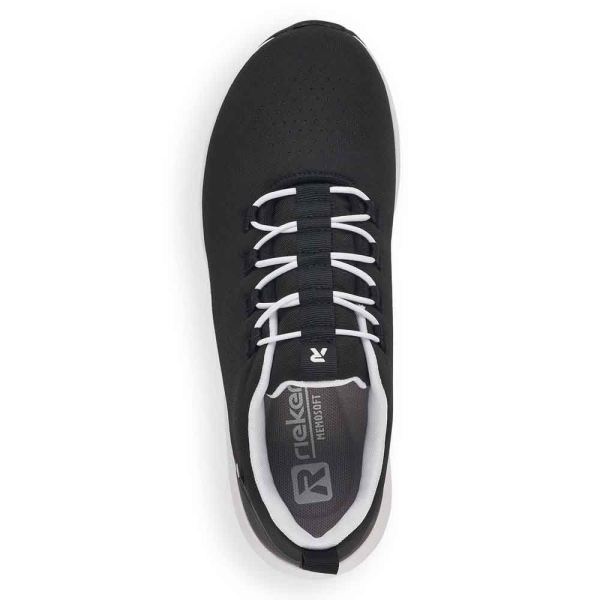 Rieker EVOLUTION Women's shoes | Style 40401 Athletic Slip-on - Black | Free Delivery