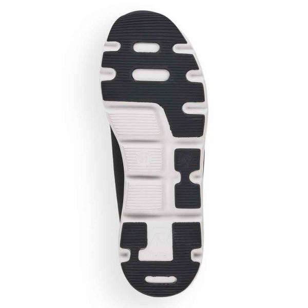 Rieker EVOLUTION Women's shoes | Style 40401 Athletic Slip-on - Black | Free Delivery