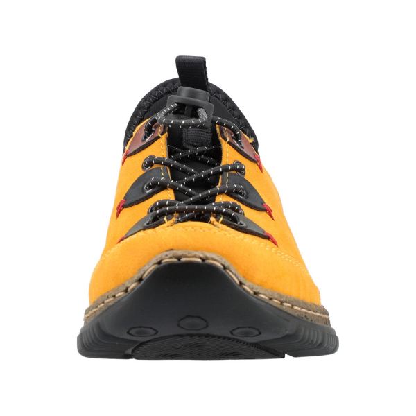 Rieker Synthetic Material Women's shoes| N3271-68 - Yellow Combination | Free Delivery