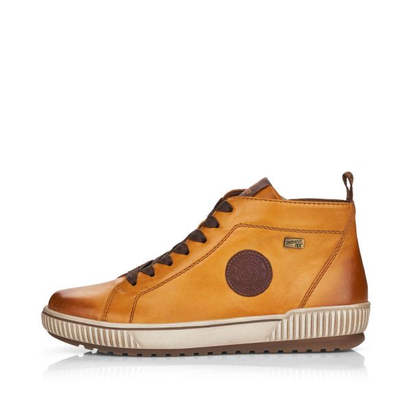 Remonte Leather Women's short boots| D0771 Ankle Boots - Yellow | Free Delivery