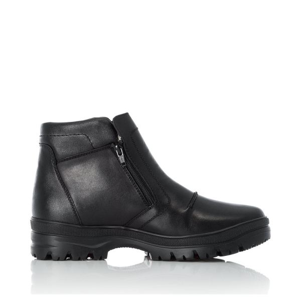 Rieker Leather Men's boots| F5463 Ankle BootsFlip Grip - Black | Free Delivery
