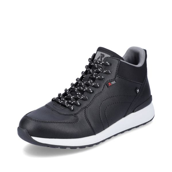 Rieker EVOLUTION Leather Men's boots| 07660-00 Ankle Boots - Black | Free Delivery