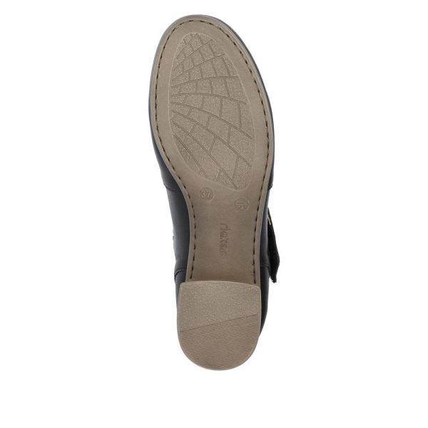 Rieker Women's shoes | Style 41697 Dress Sling-back - Black | Free Delivery