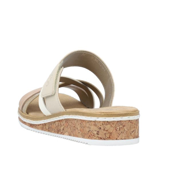Rieker Women's sandals | Style V3652 Casual Mule - Multi | Free Delivery