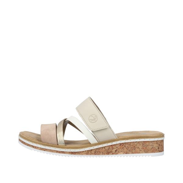 Rieker Women's sandals | Style V3652 Casual Mule - Multi | Free Delivery